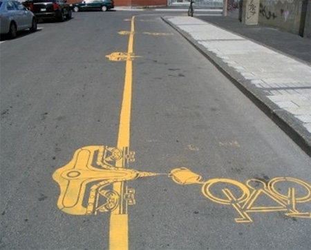 Street Art Roadsworth