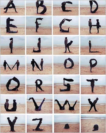 Human alphabet
