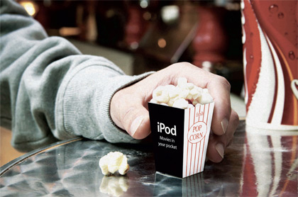Mini pop corn - iPod nano