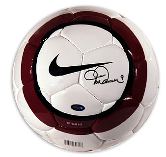 Nike logo in soccer ball