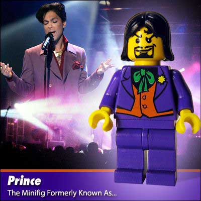 Celebrities Lego Prince 