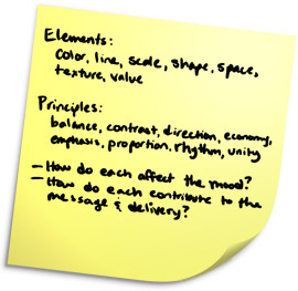 Elementos y principios del diseño