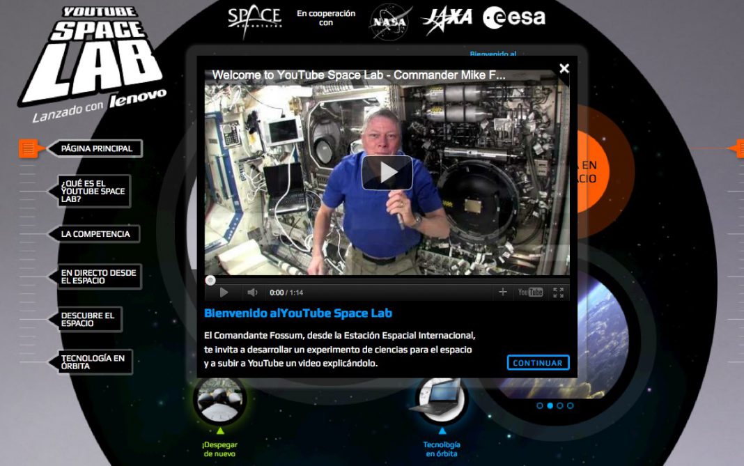 YouTube Space Lab, a diseñar experimentos Isopixel