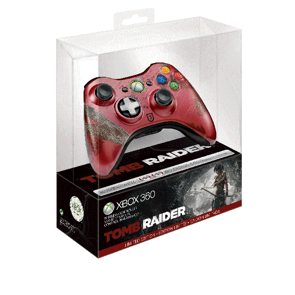 FINAL - Xbox 360 Tomb Raider Limited Edition Wireless Controller - Boxed...