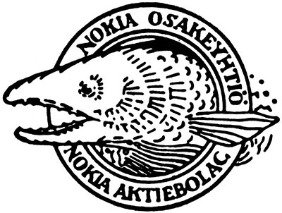 Logotipo usado por Nokia en 1865