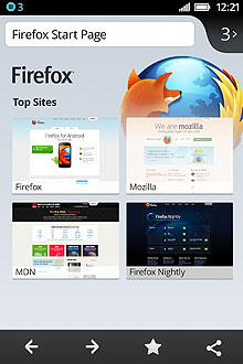 Navegador para FirefoxOS