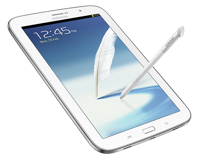 La tableta Galaxy Note 8.0 está lista para lanzar más de una aplicación a la vez.