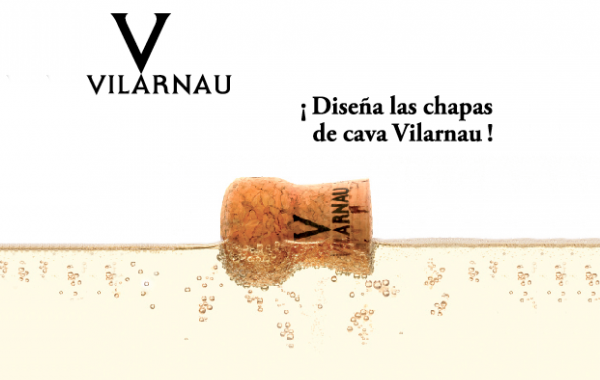 Diseña las chapas de cava Vilarnau