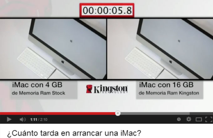 ¿Cuánto tarda en arrancar una iMac?