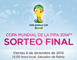 ver el sorteo Brasil 2014