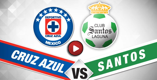Cruz-Azul vs Santos en vivo