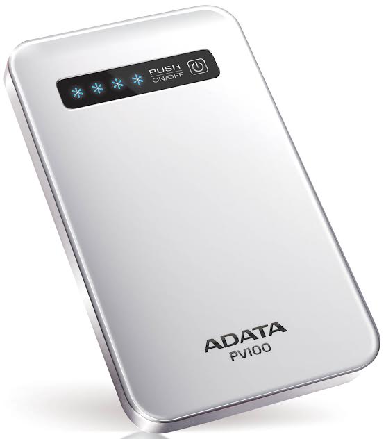 ADATA Power Bank PV100 cargador para dispositivos móviles