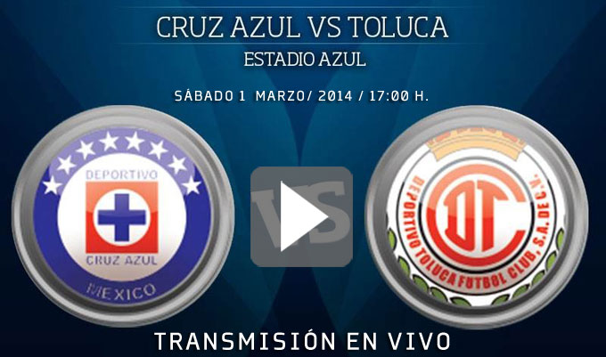 Cruz Azul vs Toluca en vivo