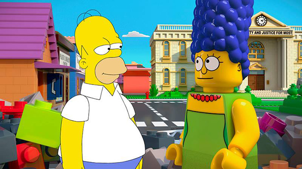 Brick Like Me - Episodio especial de Los Simpsons en Lego