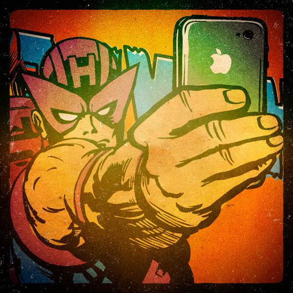 Superhero Selfies Hawk Eye