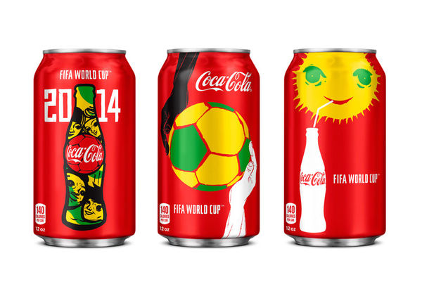 Latas Coca Cola Brasil 2014