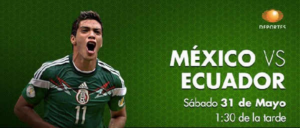 Cómo ver México vs Ecuador en vivo por internet