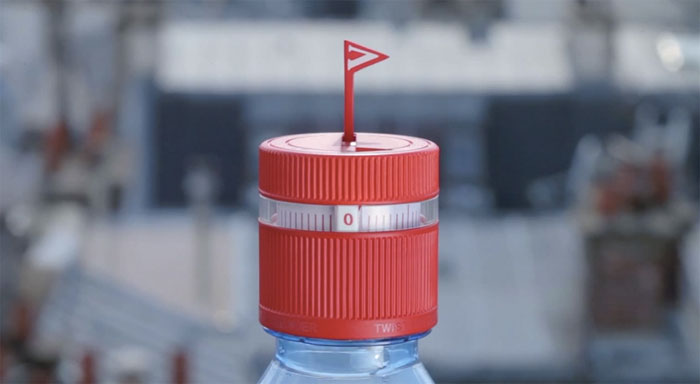 Refresh Cap - La botella de agua que te recuerda beber cada hora