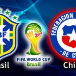 Brasil vs Chile en vivo por internet, octavos de final Brasil 2014