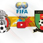México vs Camerún en vivo por internet - Brasil 2014