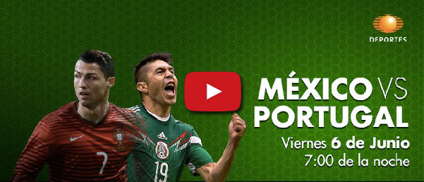 mexico vs portugal en vivo