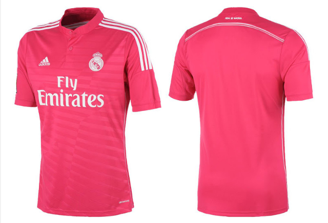 nuevo uniforme del Real Madrid para la temporada 2014/15. 