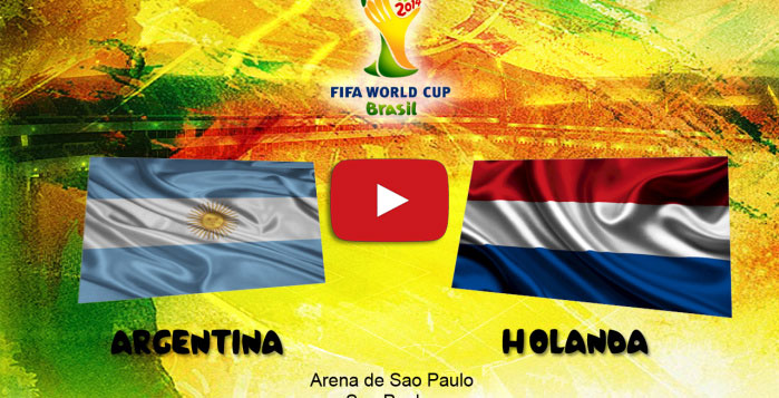 Transmisión Argentina vs Holanda en vivo – Semifinales Brasil 2014
