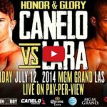 Canelo Álvarez vs Erislandy Lara en vivo desde Las Vegas