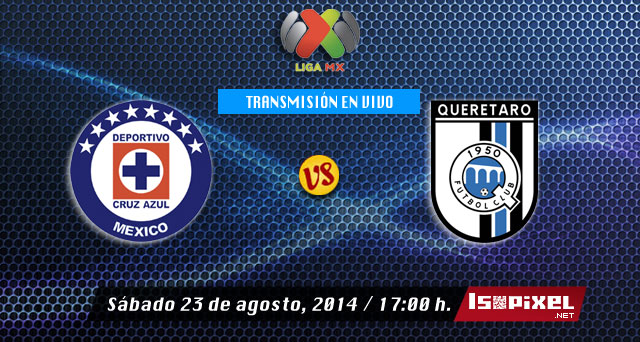 Cruz Azul vs Querétaro en vivo, Jornada 6, Apertura 2014