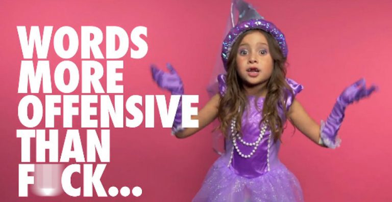 Controversial anuncio de niñas diciendo palabrotas