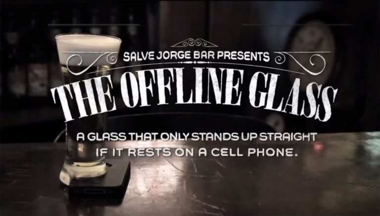 Offline glass