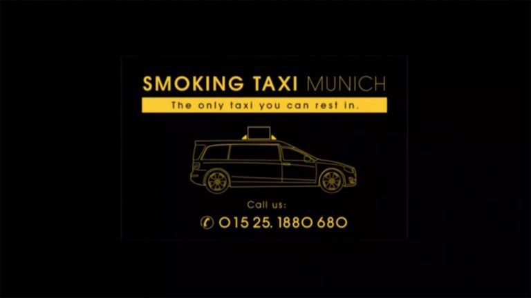 Smoking Taxi - El taxi europeo donde puedes fumar