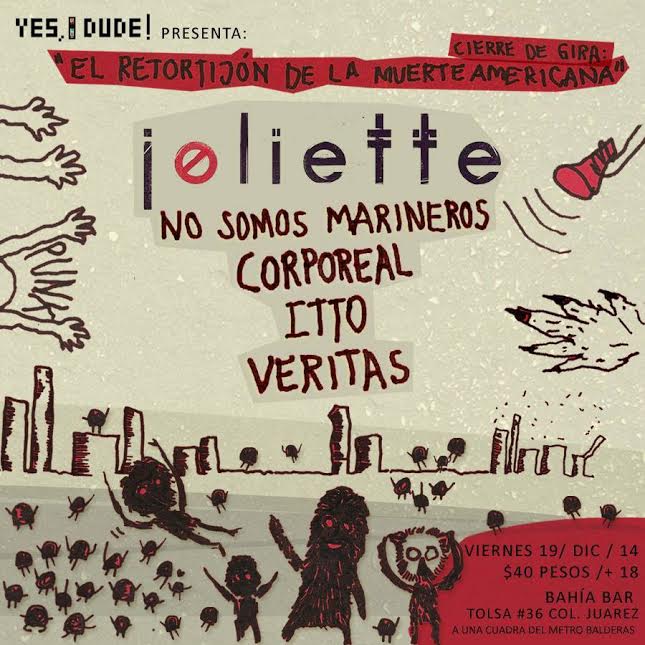Joliette | Cierre de Tour DF, y celebra su participación en el Vive Latino 2015
