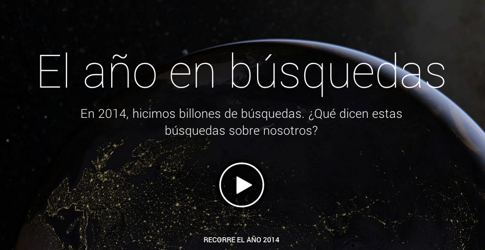 "Un año en búsquedas" | Lo más buscado en Google en 2014