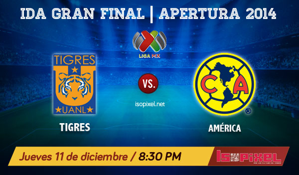 Tigres vs América en vivo | Ida, final Liguilla Mx 2014