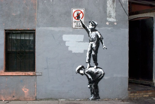 Banksy en GIF animados por ABVH