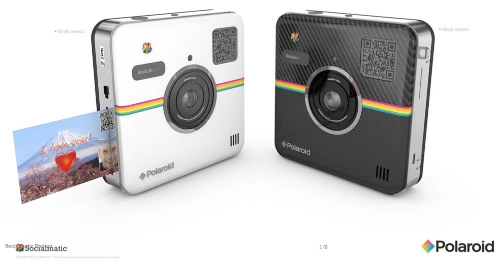 Abiertamente Brillar capacidad La Polaroid Socialmatic es una realidad en el CES 2015 | Isopixel