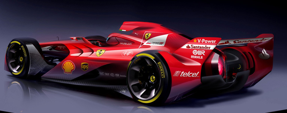 Ferrari muestra el Fórmula 1 del futuro