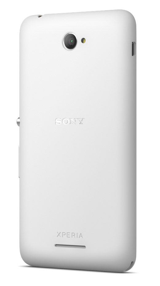 Sony  Xperia E4 blanco,  frontal