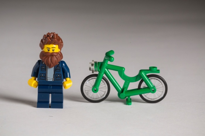 Figuritas hispters Lego para representar la forma de vida danesa