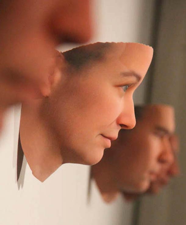 DNA Portraits | Inquietantes retratos 3D creados a partir de fragmentos de ADN encontrados en la calle