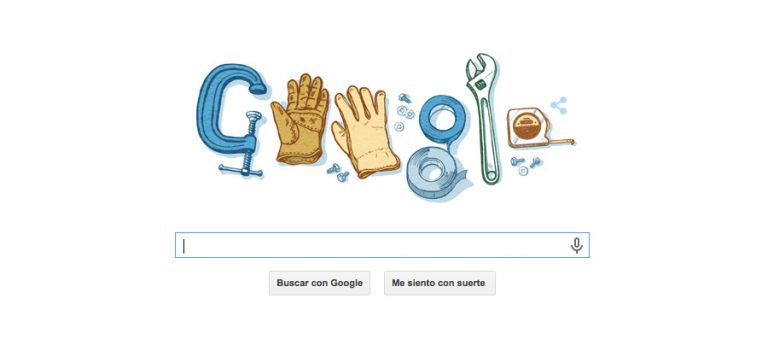 Google celbra el día del trabajo con un doodle