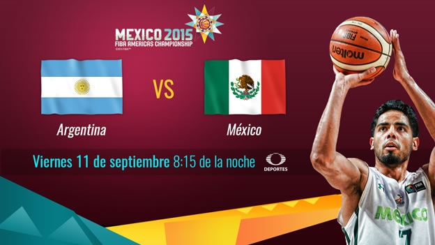 Argentina vs México en vivo | FIBA Américas 2015 Semifinal | Isopixel