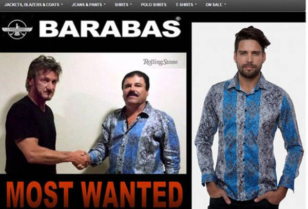 La camisa de "El Chapo"