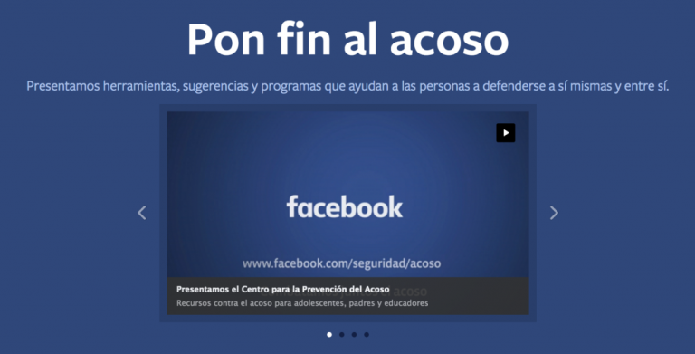 Facebook contra el acoso escolar en México