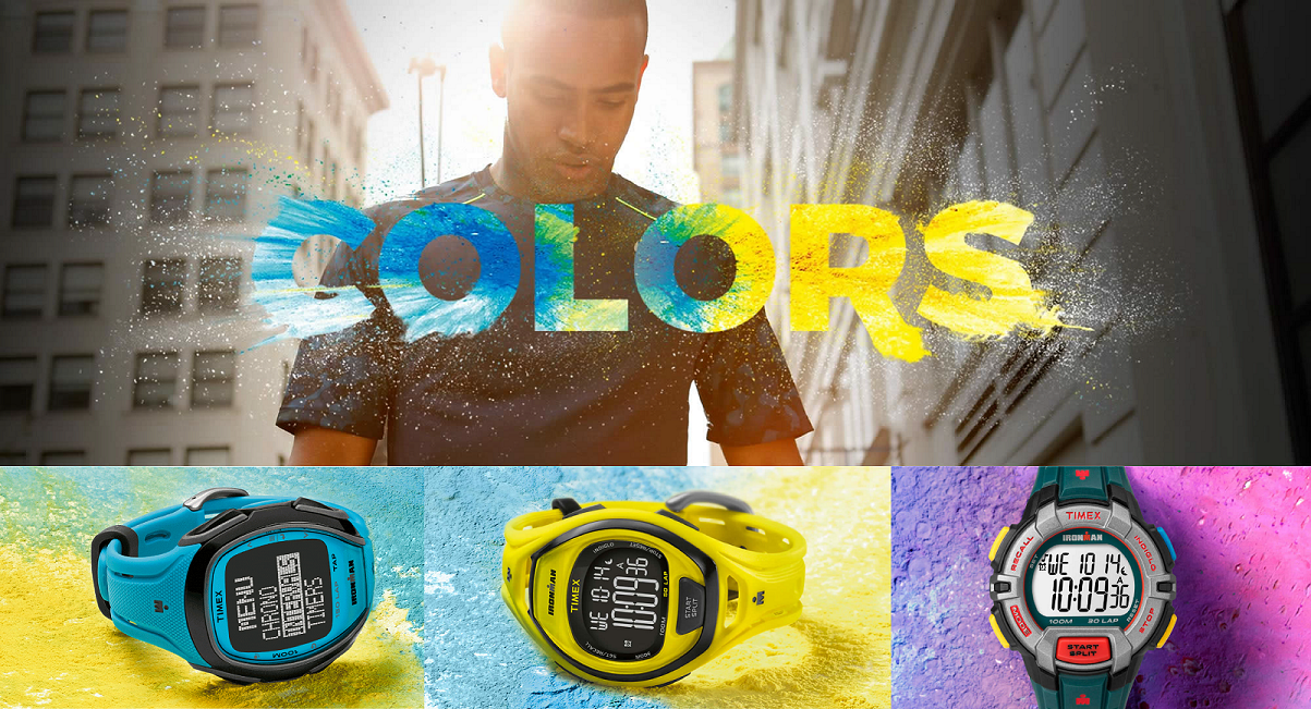 Nuevos relojes Timex Ironman Colors Collection Isopixel