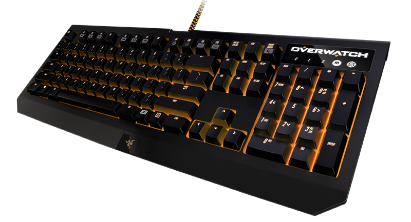 teclados de juego Razer BlackWidow Chroma Overwatch