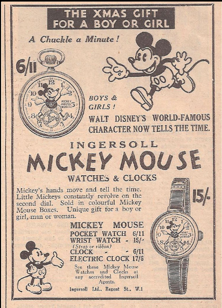 Timex Mickey Mouse 3