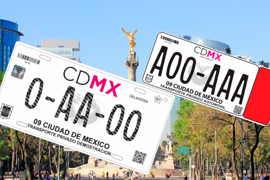 La CDMX hace oficial las nuevas placas de circulación Isopixel