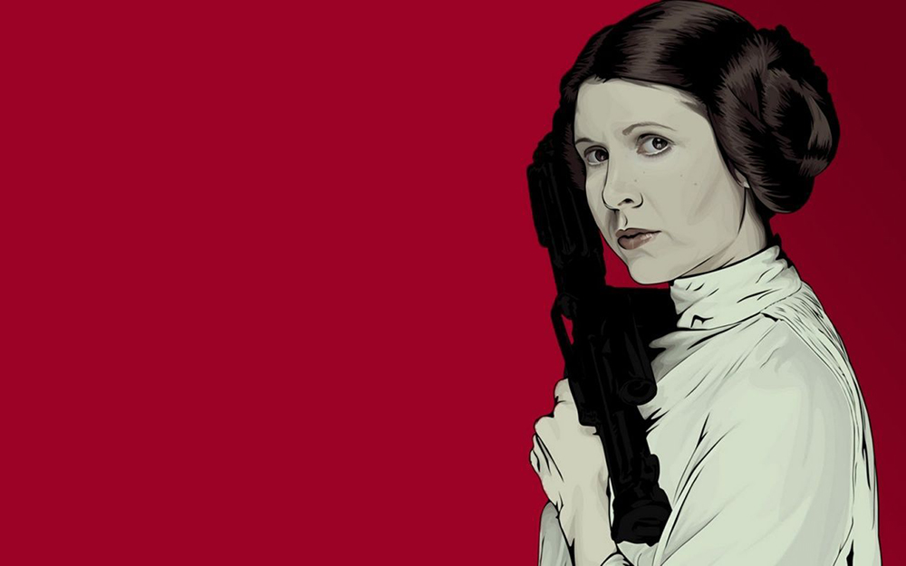 16 geniales ilustraciones para enamorarse de la Princesa Leia